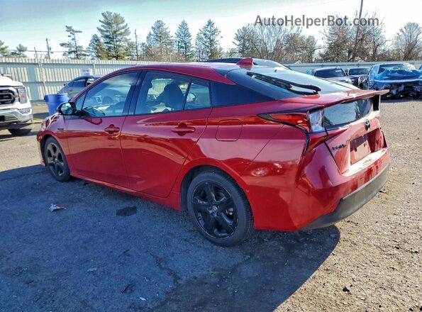 JTDKAMFU3M3129376 2021 TOYOTA PRIUS Red უკანა მარცხენა