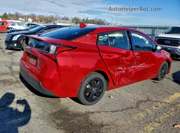 JTDKAMFU3M3129376 2021 TOYOTA PRIUS Red უკანა მარჯვენა