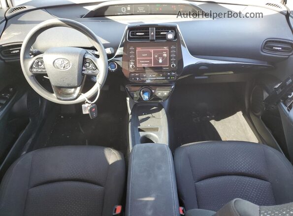 JTDKAMFU3M3146890 2021 TOYOTA PRIUS White Widok deski rozdzielczej