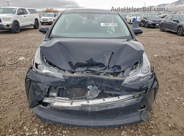 JTDKAMFU3M3152852 2021 TOYOTA PRIUS Black Вид спереду