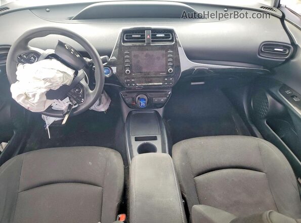 JTDKAMFU3N3154649 2022 TOYOTA PRIUS White წინა პანელის ხედი