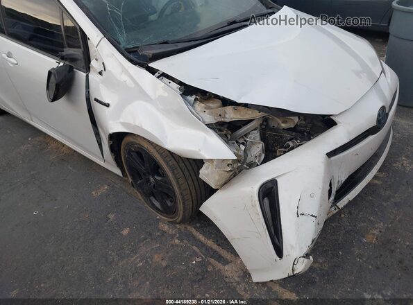 JTDKAMFU4M3127300 2021 TOYOTA PRIUS White Vista frontal