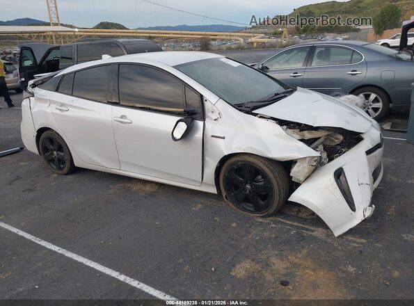 JTDKAMFU4M3127300 2021 TOYOTA PRIUS White Vista interior de 360 grados