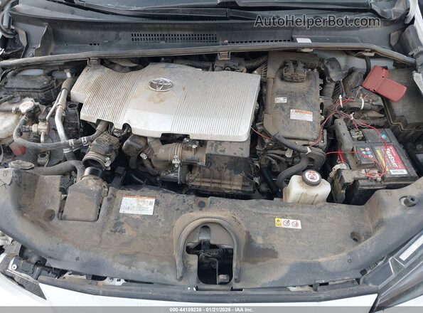 JTDKAMFU4M3127300 2021 TOYOTA PRIUS White Vista trasera