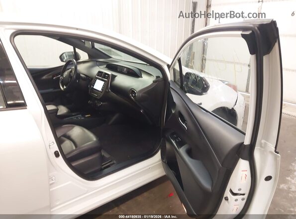 JTDKAMFU4M3129600 2021 TOYOTA PRIUS White Front interior view