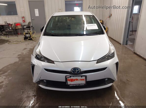 JTDKAMFU4M3129600 2021 TOYOTA PRIUS White Rear interior view
