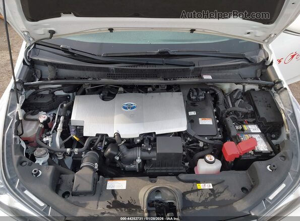 JTDKAMFU4N3156927 2022 TOYOTA PRIUS Белый Вид сзади