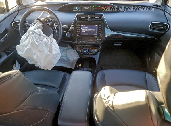 JTDKAMFU4N3178958 2022 TOYOTA PRIUS Black Vista del salpicadero