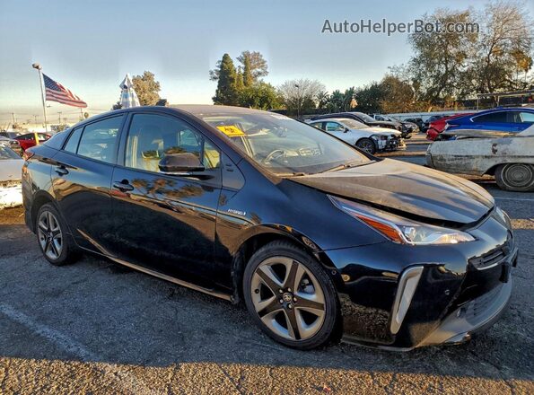 JTDKAMFU4N3178958 2022 TOYOTA PRIUS Black Delantero derecho