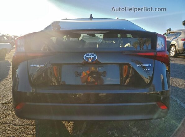 JTDKAMFU4N3178958 2022 TOYOTA PRIUS Black Vista trasera