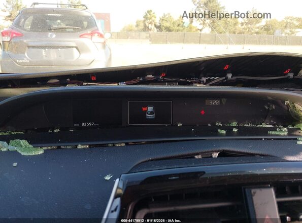 JTDKAMFU6M3153168 2021 TOYOTA PRIUS Серый Вид задних сидений