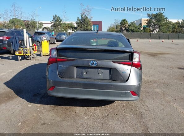 JTDKAMFU6M3153168 2021 TOYOTA PRIUS Серый 
