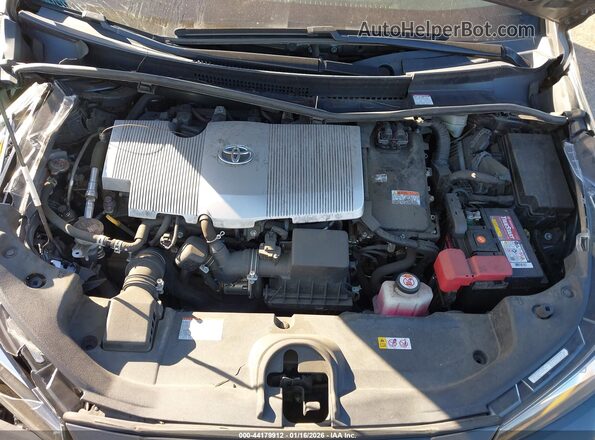 JTDKAMFU6M3153168 2021 TOYOTA PRIUS Серый Вид сзади