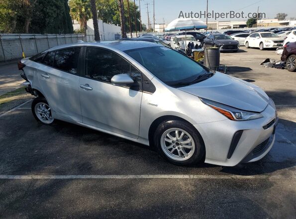 JTDKAMFU6N3160204 2022 TOYOTA PRIUS Silver წინა მარჯვენა