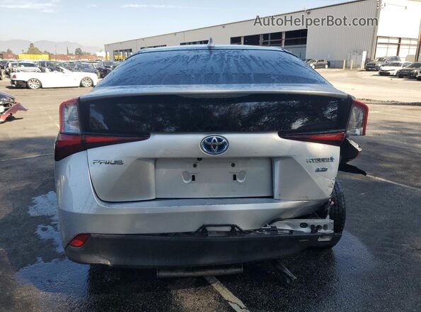 JTDKAMFU6N3160204 2022 TOYOTA PRIUS Silver უკანა ხედი