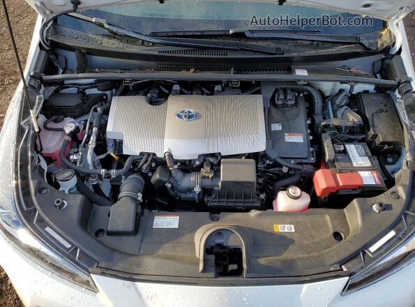 JTDKAMFU7M3134905 2021 TOYOTA PRIUS Белый 