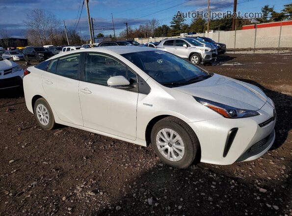 JTDKAMFU7M3134905 2021 TOYOTA PRIUS Белый 