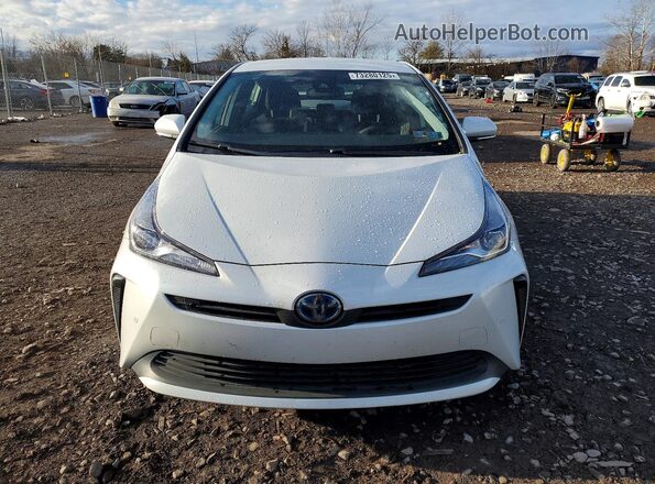 JTDKAMFU7M3134905 2021 TOYOTA PRIUS Белый 
