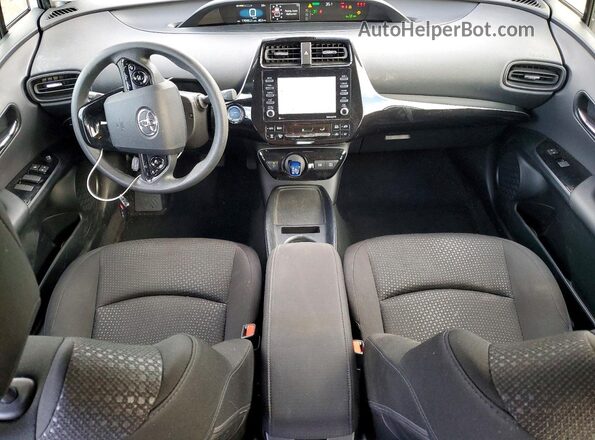JTDKAMFU7M3134905 2021 TOYOTA PRIUS Белый 