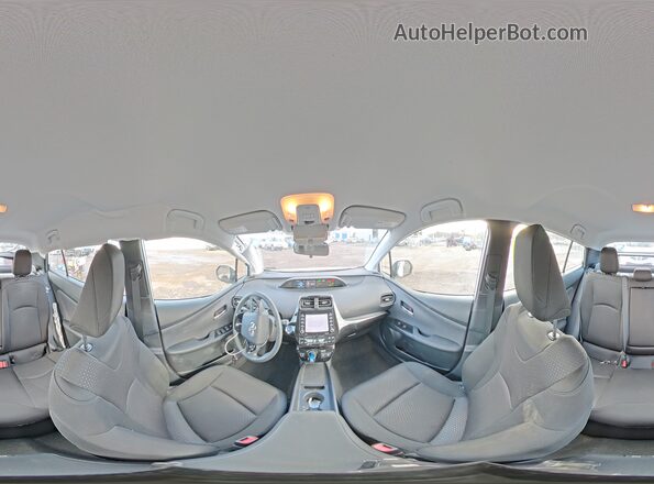 JTDKAMFU7M3134905 2021 TOYOTA PRIUS Белый 