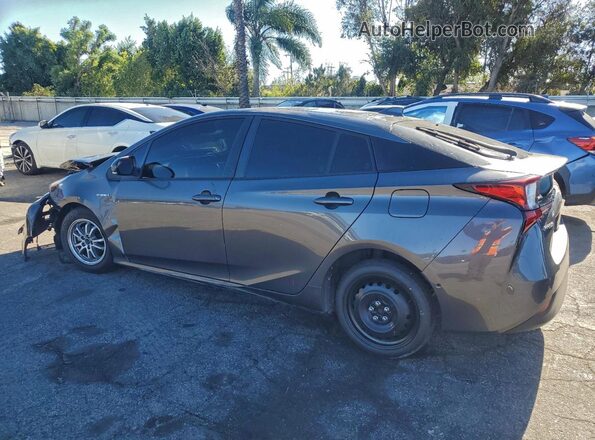 JTDKAMFU7M3148979 2021 TOYOTA PRIUS Серый Задняя левая четверть