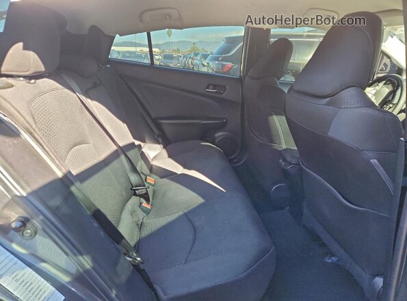 JTDKAMFU7M3148979 2021 TOYOTA PRIUS Серый Вид задних сидений