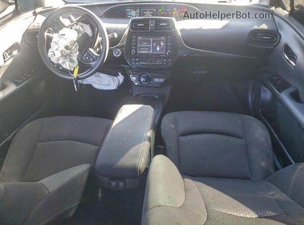JTDKAMFU7M3148979 2021 TOYOTA PRIUS Серый Вид панели приборов