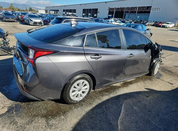 JTDKAMFU7M3148979 2021 TOYOTA PRIUS Серый 