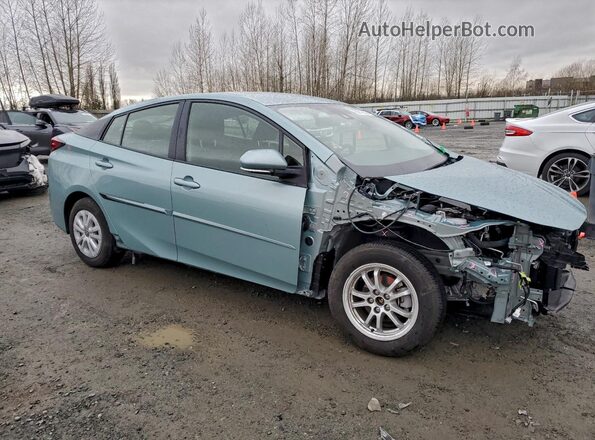 JTDKAMFU7N3178596 2022 TOYOTA PRIUS Бирюзовый 