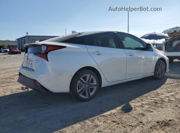 JTDKAMFU8M3133214 2021 TOYOTA PRIUS White უკანა მარჯვენა