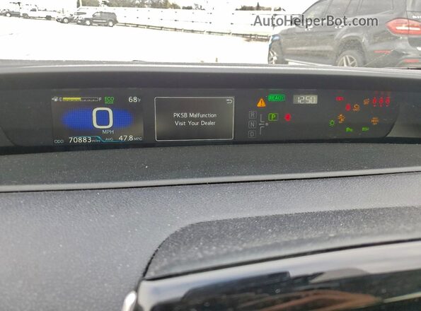 JTDKAMFUXN3174400 2022 TOYOTA PRIUS Серебряный 