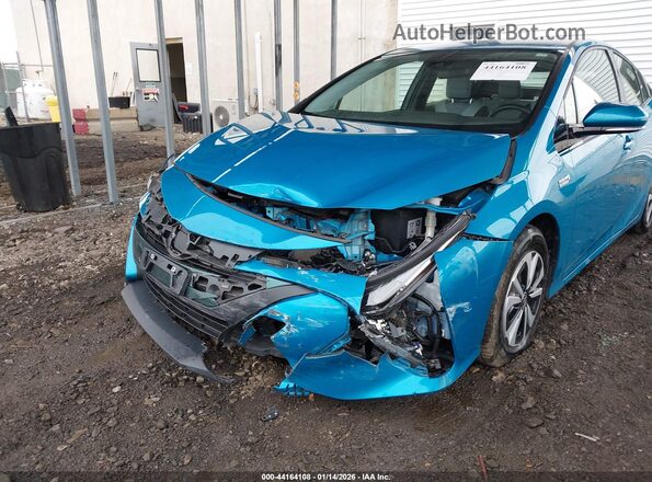 JTDKARFP3K3113876 2019 TOYOTA PRIUS PRIME Blue Vista frontal