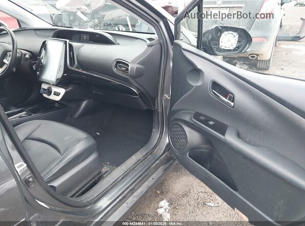 JTDKARFP6H3006281 2017 TOYOTA PRIUS PRIME Gray 