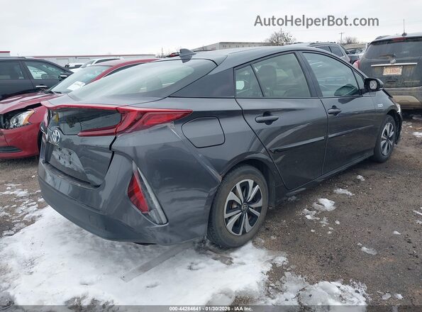 JTDKARFP6H3006281 2017 TOYOTA PRIUS PRIME Gray 
