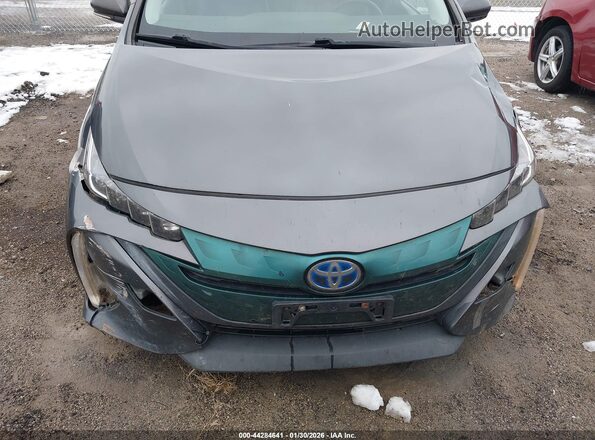 JTDKARFP6H3006281 2017 TOYOTA PRIUS PRIME Gray 