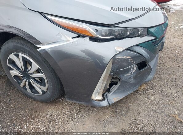 JTDKARFP6H3006281 2017 TOYOTA PRIUS PRIME Gray 