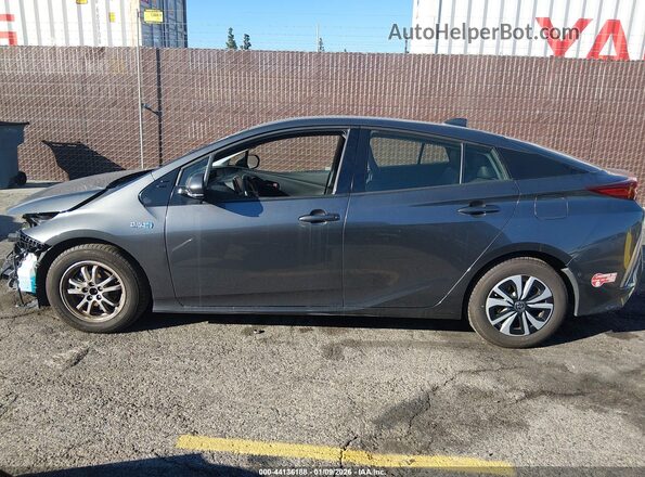 JTDKARFP7H3034963 2017 TOYOTA PRIUS PRIME Gray 
