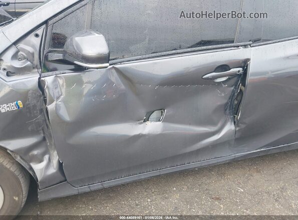 JTDKARFP7J3079679 2018 TOYOTA PRIUS PRIME Gray 