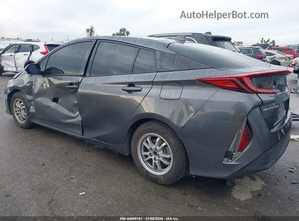 JTDKARFP7J3079679 2018 TOYOTA PRIUS PRIME Gray 