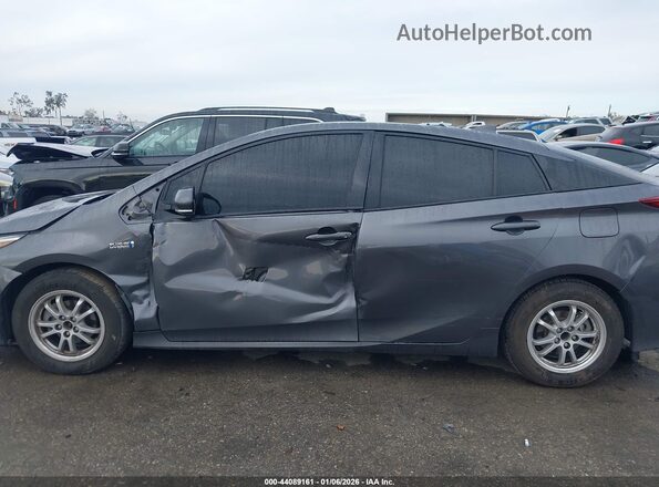 JTDKARFP7J3079679 2018 TOYOTA PRIUS PRIME Gray 