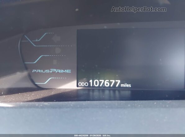 JTDKARFP9K3116166 2019 TOYOTA PRIUS PRIME Silver 
