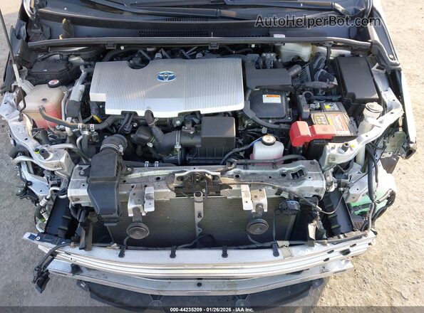 JTDKARFP9K3116166 2019 TOYOTA PRIUS PRIME Silver Rear view