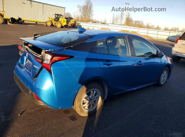 JTDKARFUXL3110965 2020 TOYOTA PRIUS Синий Задняя правая четверть