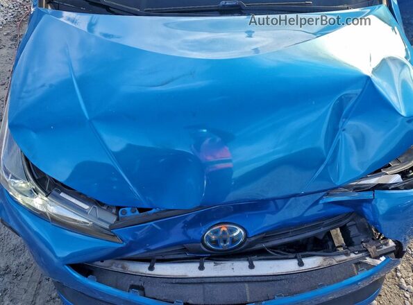 JTDKARFUXL3124395 2020 TOYOTA PRIUS Blue 