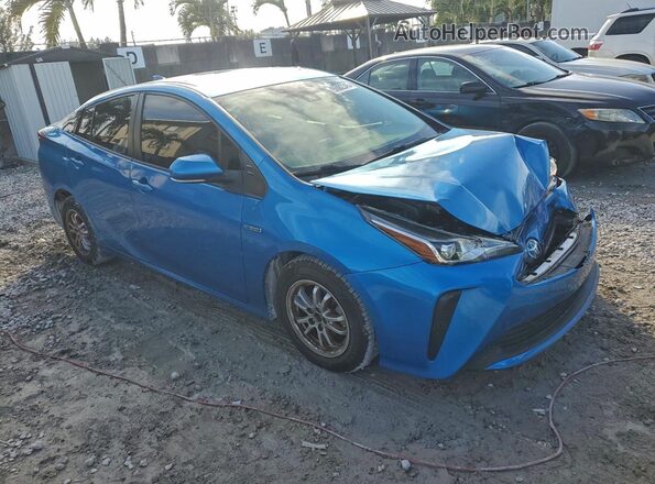 JTDKARFUXL3124395 2020 TOYOTA PRIUS Blue 