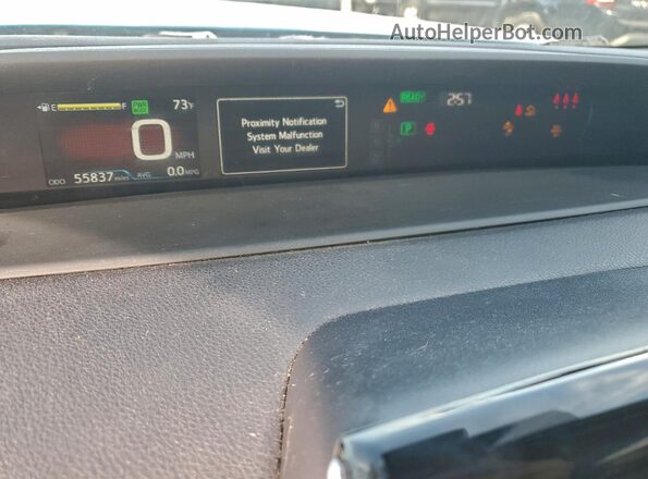 JTDKARFUXL3124395 2020 TOYOTA PRIUS Blue 
