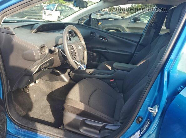 JTDKARFUXL3124395 2020 TOYOTA PRIUS Blue 
