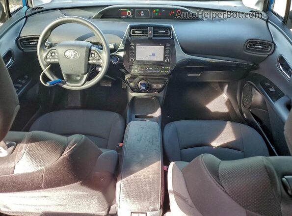 JTDKARFUXL3124395 2020 TOYOTA PRIUS Blue 