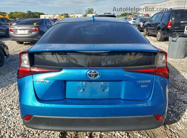 JTDKARFUXL3124395 2020 TOYOTA PRIUS Blue 
