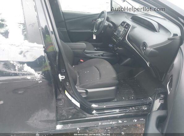 JTDL9MFU2M3026902 2021 TOYOTA LE Black Front interior view